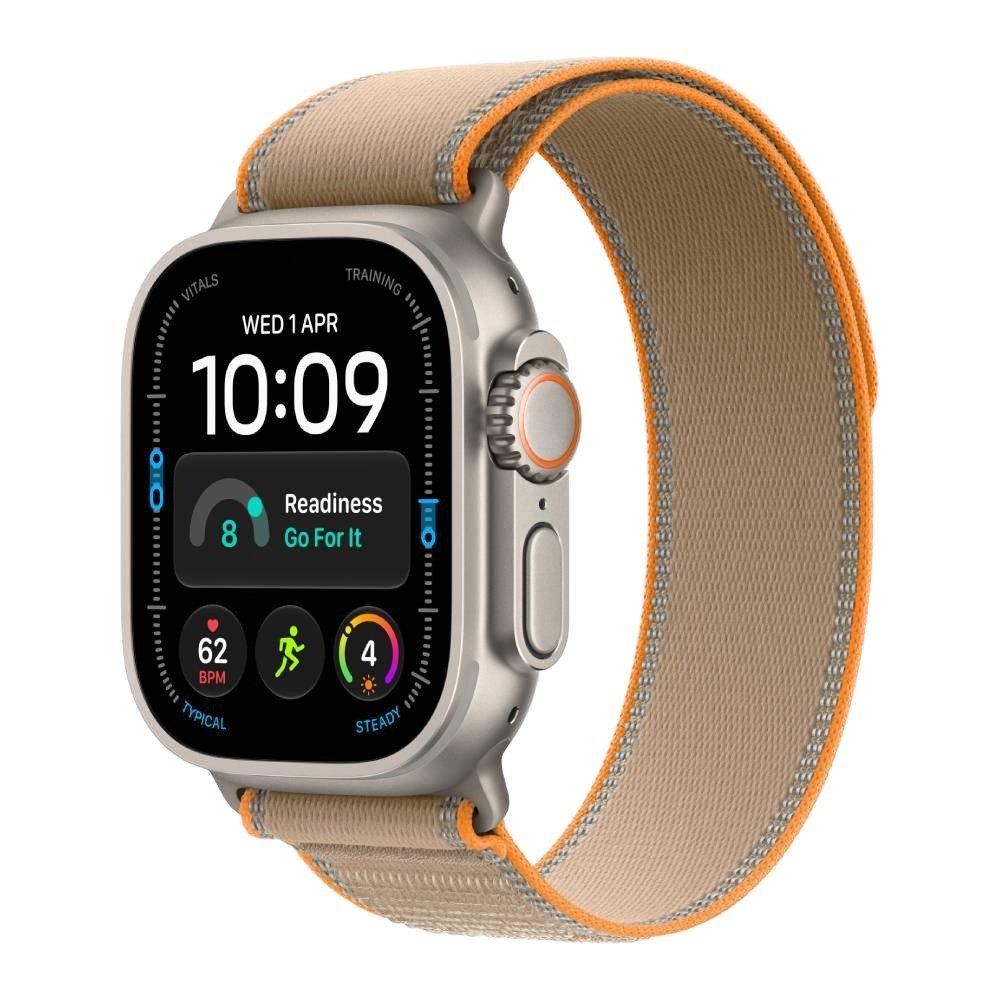 Apple Watch Ultra 4, GPS + Cellular, 49mm, Natural Titanium Case with Sand Trail Loop, MJAJ4AF/A - S/M
