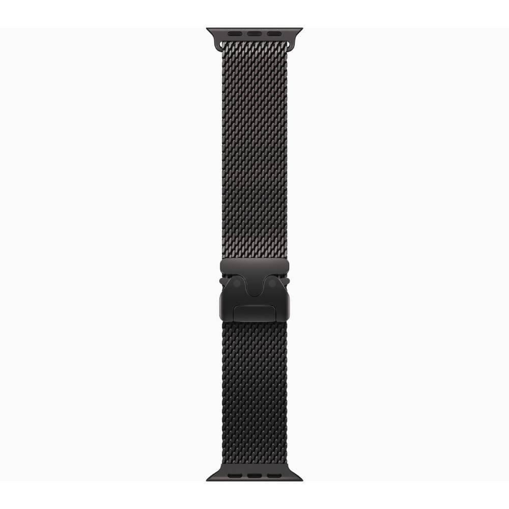 Apple Watch Ultra 4, GPS + Cellular, 49mm, Black Titanium Case with Black Titanium Milanese Loop, MJAX4AF/A - L