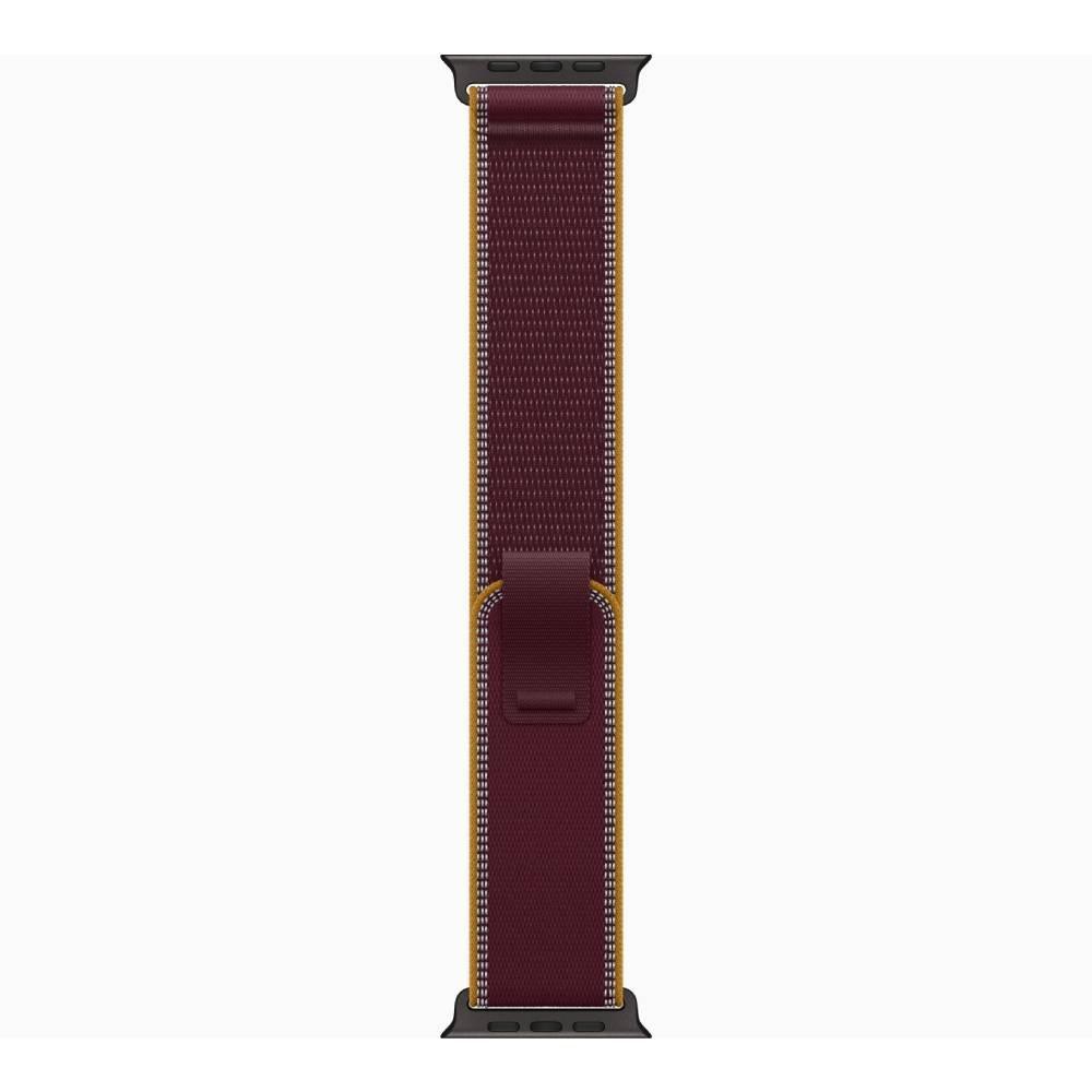 Apple Watch Ultra 4, GPS + Cellular, 49mm, Black Titanium Case with Burgundy Trail Loop, MJC44AF/A - M/L