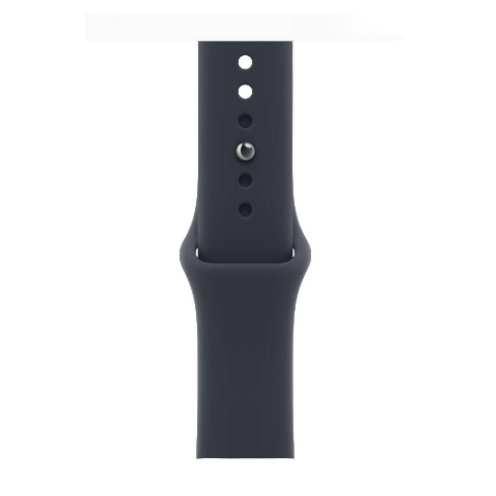Apple Watch SE 3 GPS, 40mm, Midnight Aluminium Case with Navy Blue Sport Band, MJL14AF/A - M/L