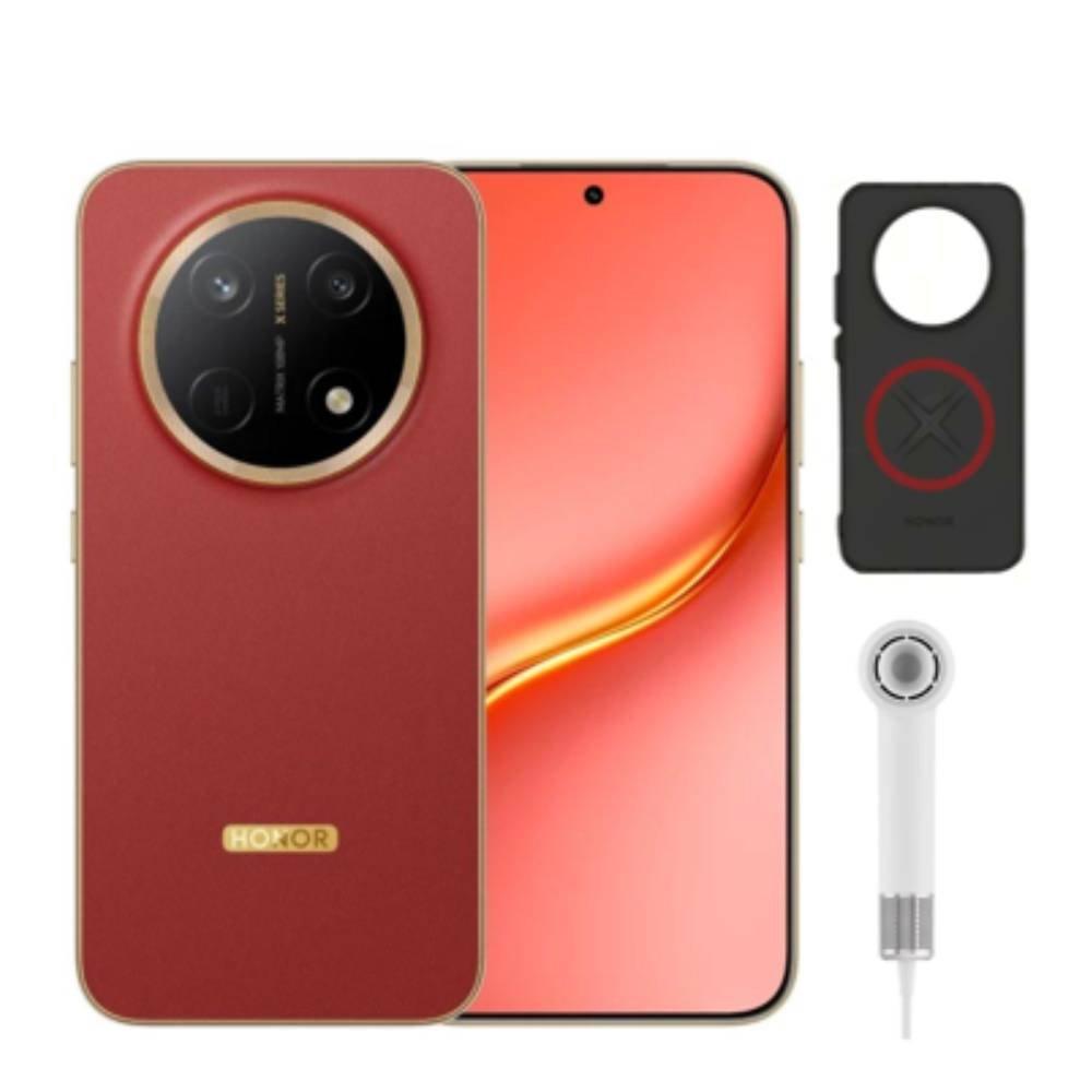 Honor X9E Pro 5G Phone, Qualcomm Snapdragon 6 Gen 5, 8GB RAM, 256GB, 6.8 Inch - Reddish Brown