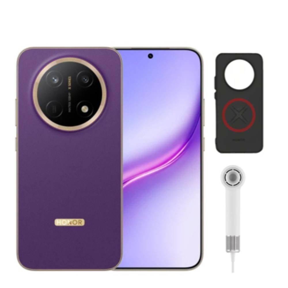 Honor X9E Pro 5G Phone, Qualcomm Snapdragon 6 Gen 5, 12GB RAM, 256GB, 6.8 Inch - Purple