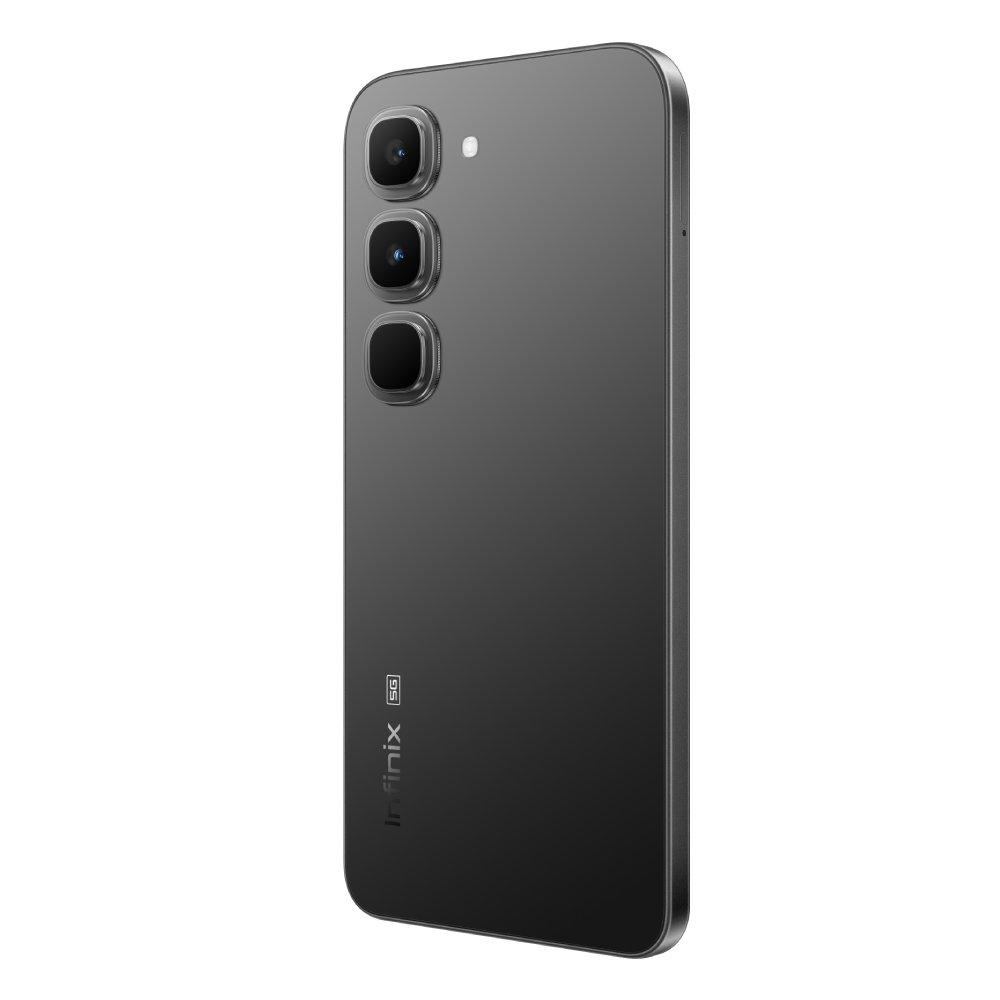 Infinix Hot 70 Pro 5G Phone, 6.76-inch, 256GB, 6GB RAM, MediaTek Dimensity 7100 - Black