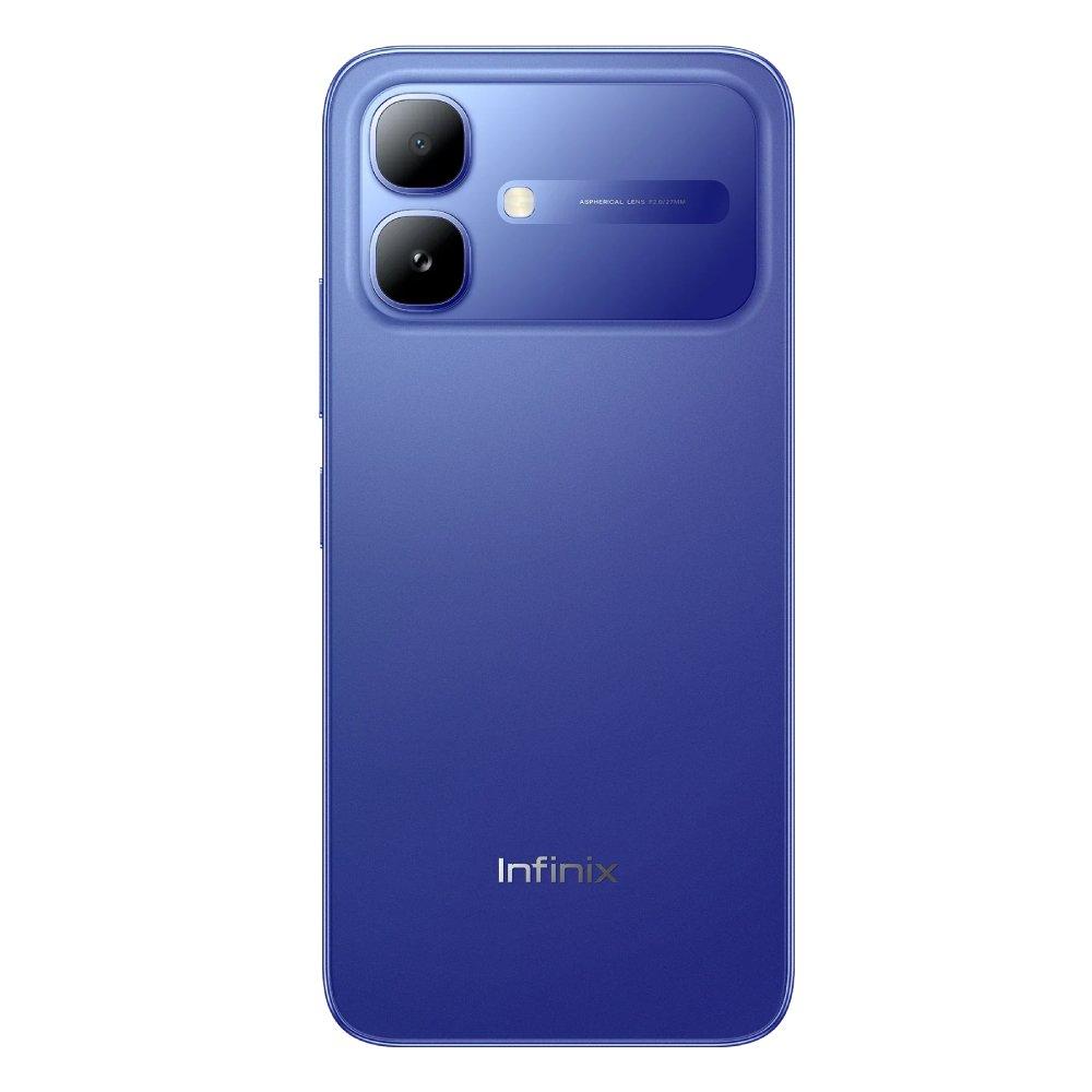 Infinix Smart 20 Phone, 6.78-inch, 64GB, 4GB RAM, Mediatek Helio G81 Ultimate  - Blue