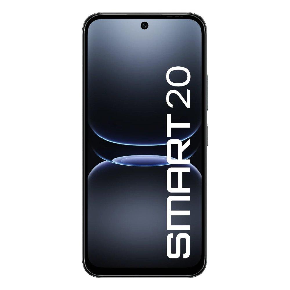 Infinix Smart 20 Phone, 6.78-inch, 128GB, 4GB RAM, Mediatek Helio G81 Ultimate  - Black