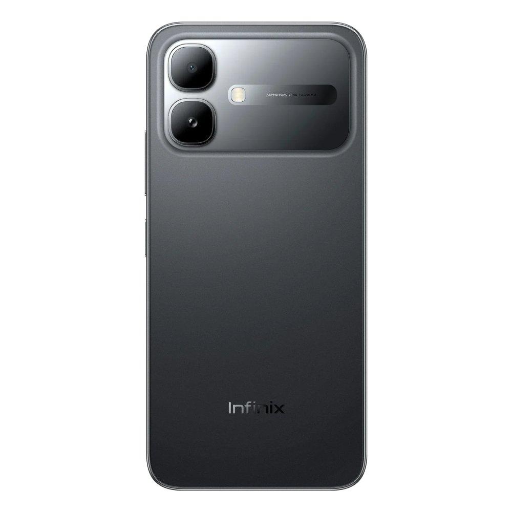 Infinix Smart 20 Phone, 6.78-inch, 128GB, 4GB RAM, Mediatek Helio G81 Ultimate  - Black