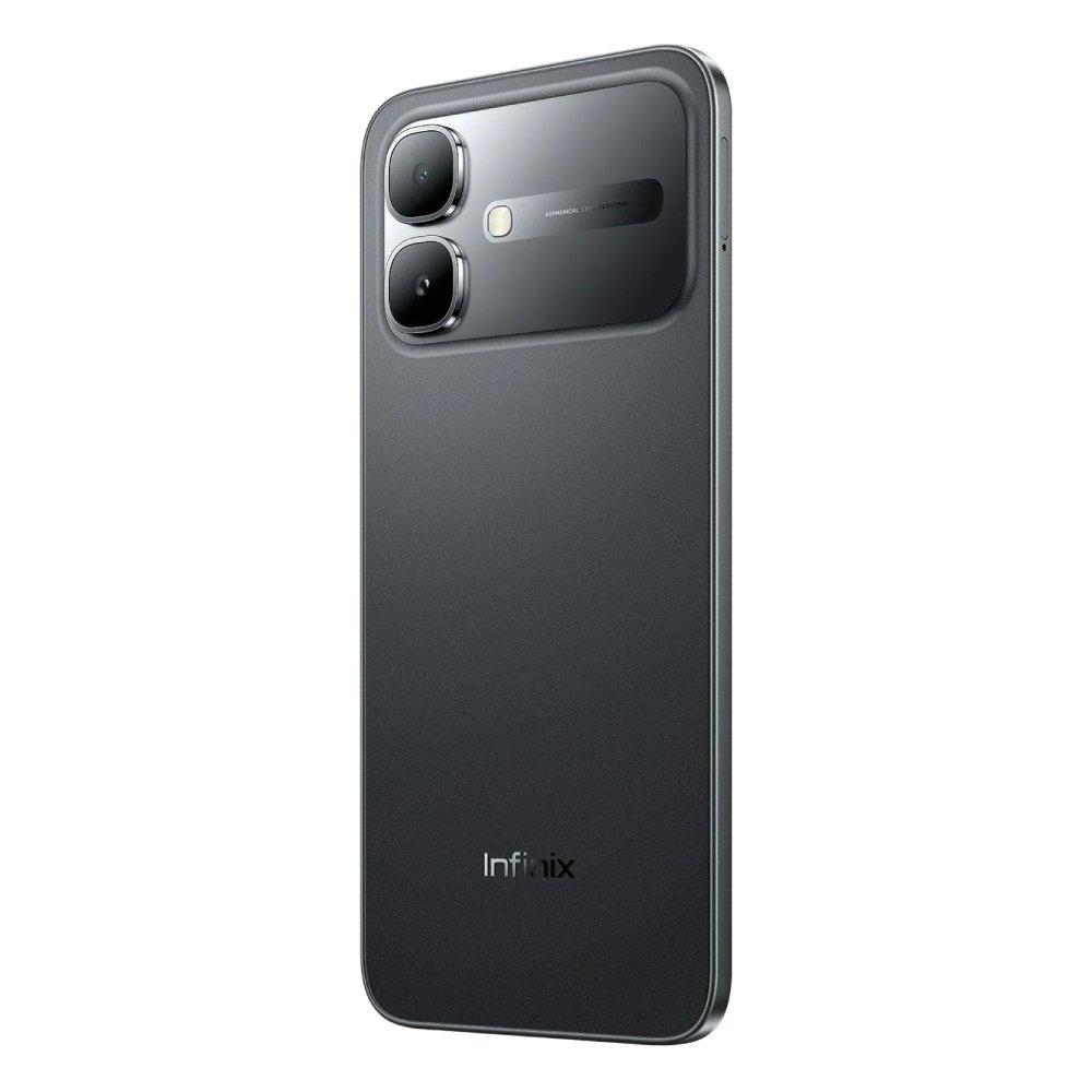 Infinix Smart 20 Phone, 6.78-inch, 128GB, 4GB RAM, Mediatek Helio G81 Ultimate  - Black