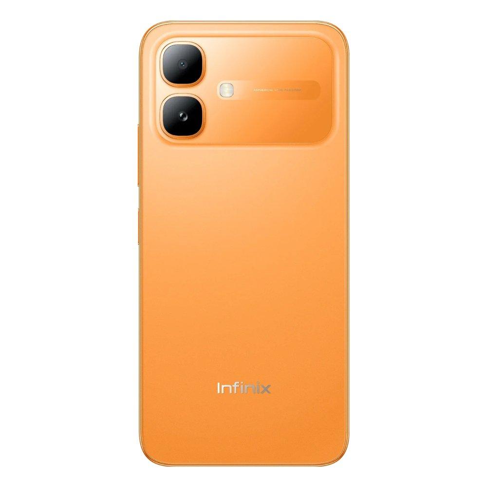 Infinix Smart 20 Phone, 6.78-inch, 128GB, 4GB RAM, Mediatek Helio G81 Ultimate  - Orange