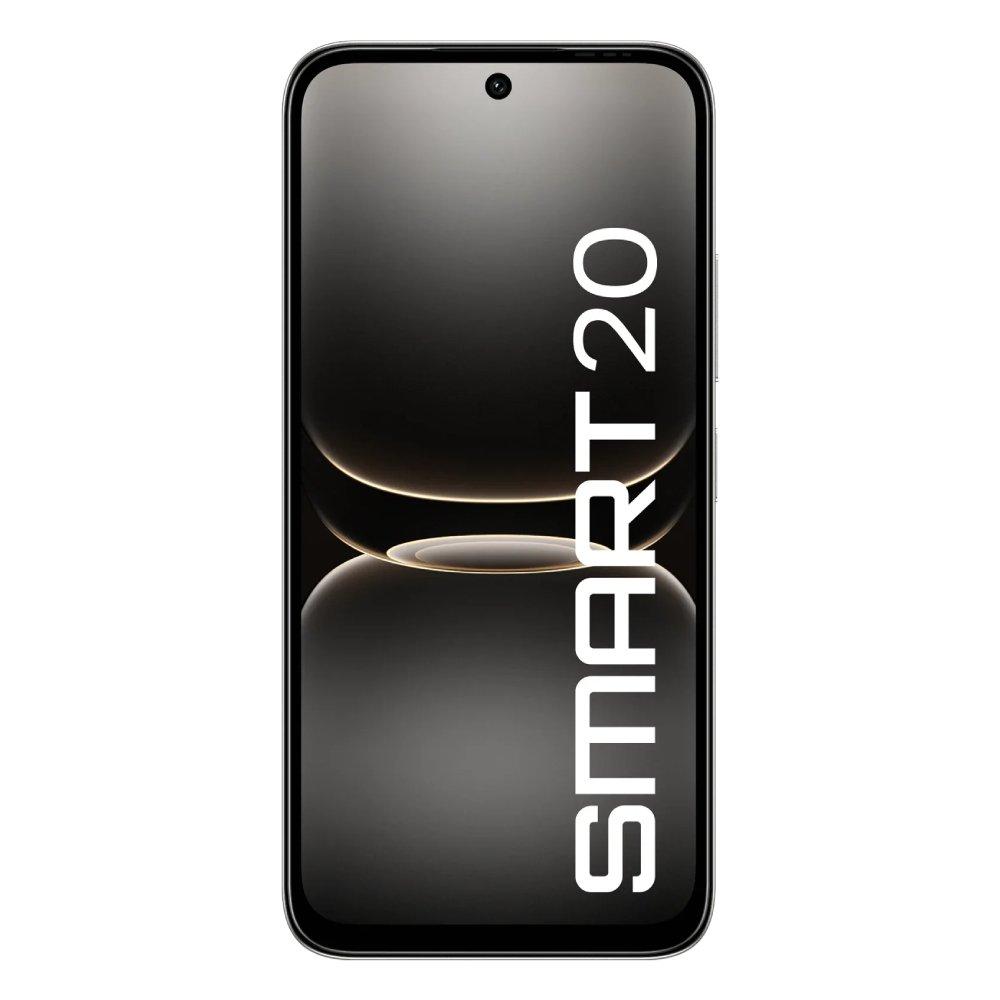 Infinix Smart 20 Phone, 6.78-inch, 128GB, 4GB RAM, Mediatek Helio G81 Ultimate  - Titanium