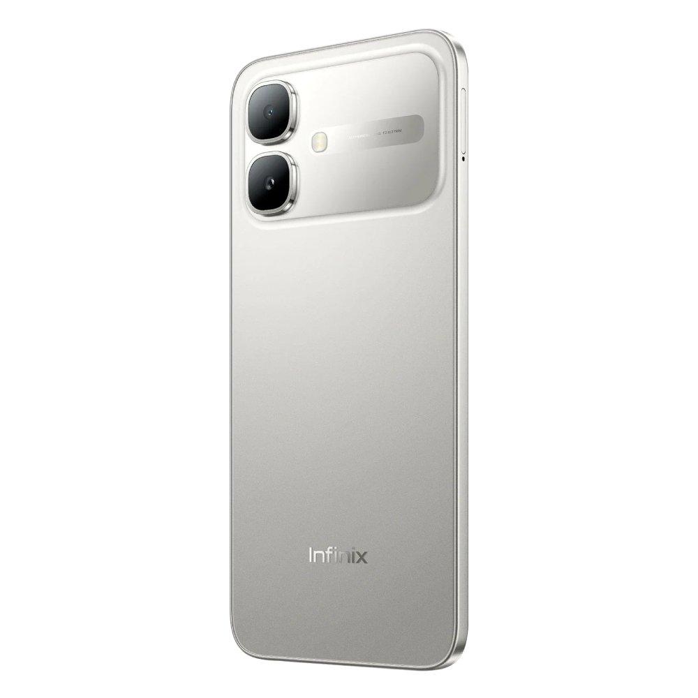Infinix Smart 20 Phone, 6.78-inch, 128GB, 4GB RAM, Mediatek Helio G81 Ultimate  - Titanium