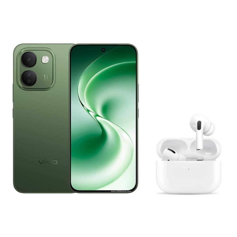 Vivo V80 Lite 5G Phone, Mediatek Dimensity 7300e, 256GB, 8GB RAM, 6.83-Inch - Emerald Green