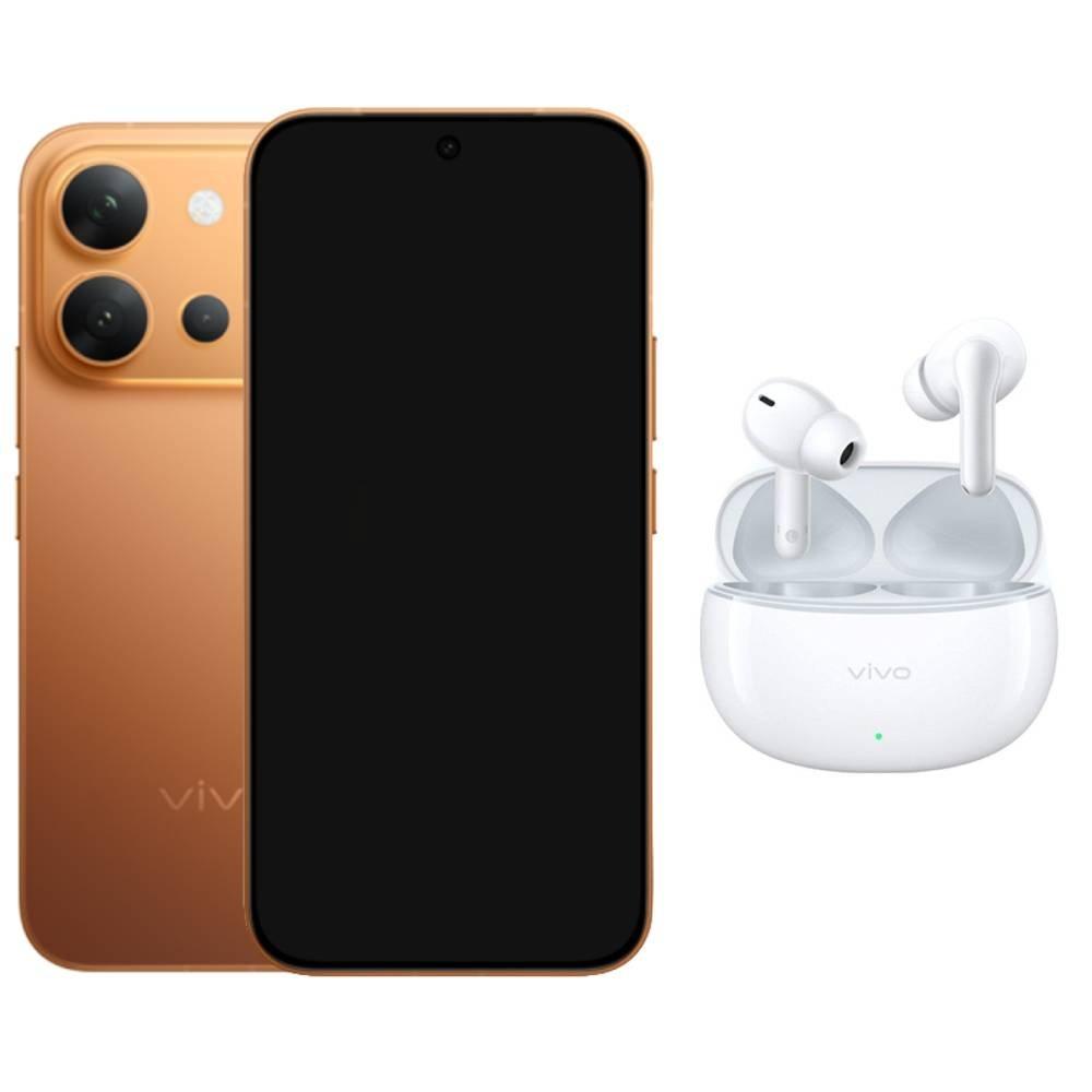 Vivo V80 5G Phone, Qualcomm SM7750-AB Snapdragon 7 Gen 4, 8GB RAM, 256GB Storage, 6.59-Inch - Orange