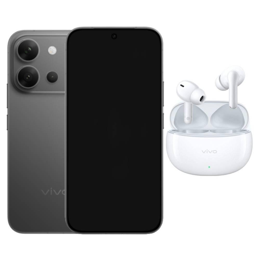 Vivo V80 5G Phone, Qualcomm SM7750-AB Snapdragon 7 Gen 4, 8GB RAM, 512GB Storage, 6.59-Inch - Grey