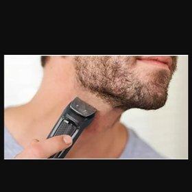 Metal trimmer trims beard, hair and body