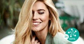 2x more ions** for shiny, frizz-free hair