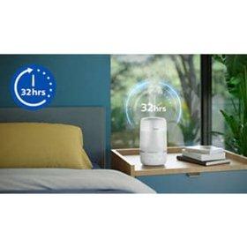 Continuous humidification for up to 32 hours