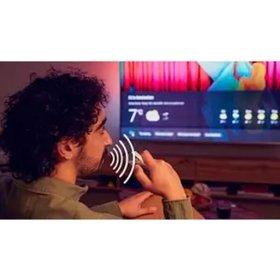 Google Assistant. Control the TV with your voice.