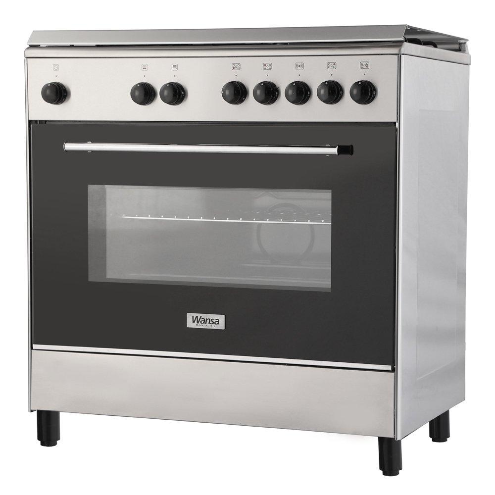 طباخ غاز 5 شعلات من من ونسا، 80×50 سم، WE8050X