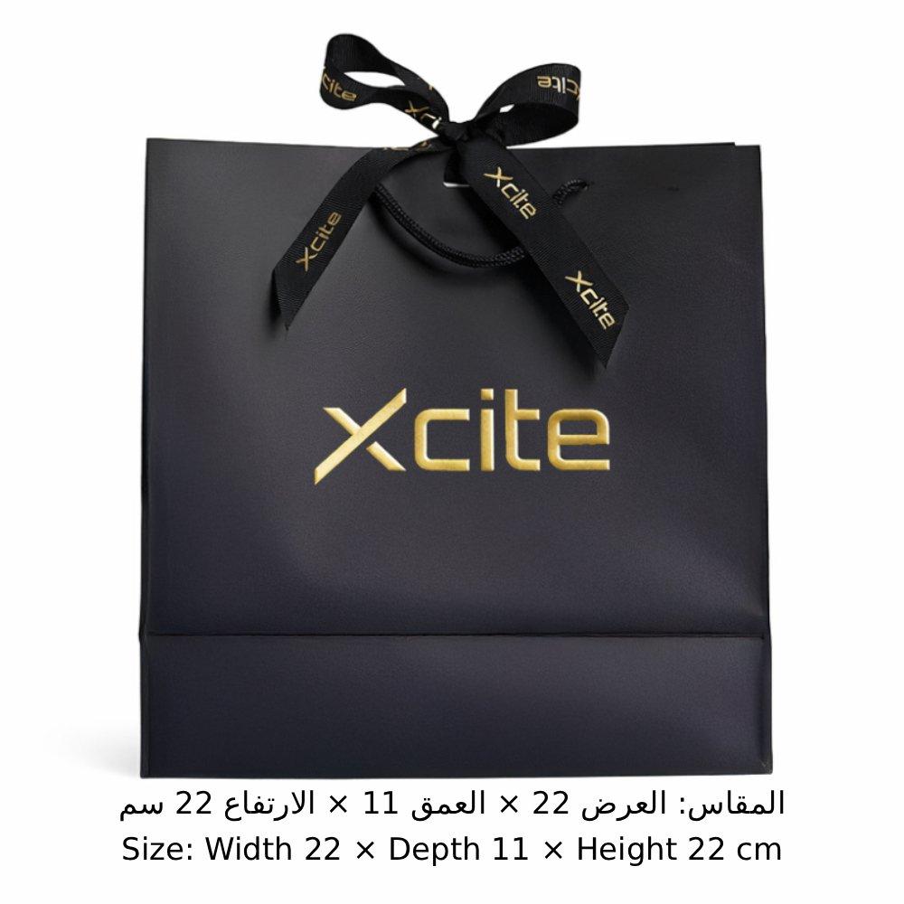 Gift bag branded by Xcite, Small - Black