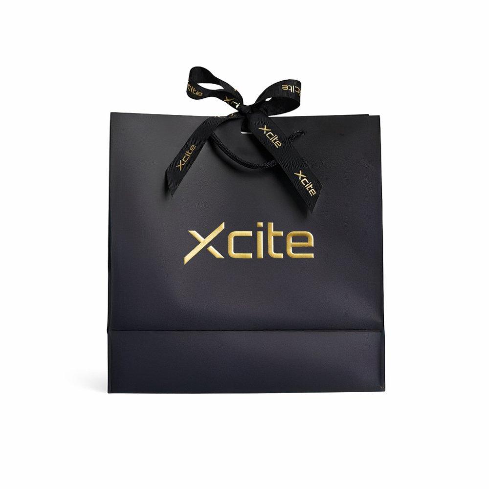 Gift bag branded by Xcite, Large - Black