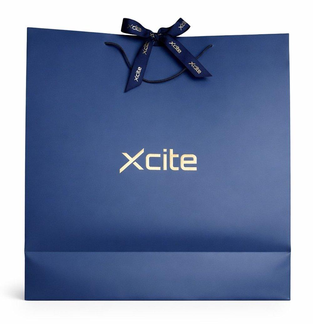 Gift bag branded by Xcite, Navy Blue - Large