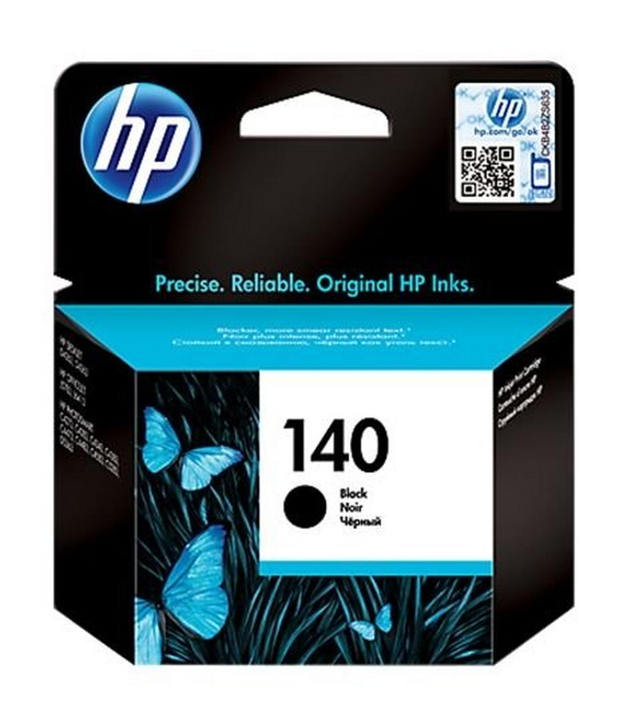 HP Ink 140 for Inkjet Printing 200 Page Yield - Black (Single Pack)