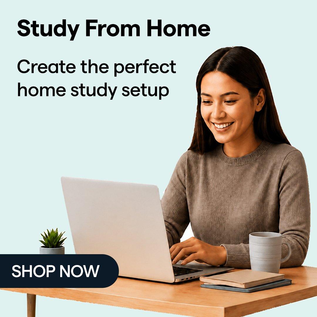 High-school student using a laptop
