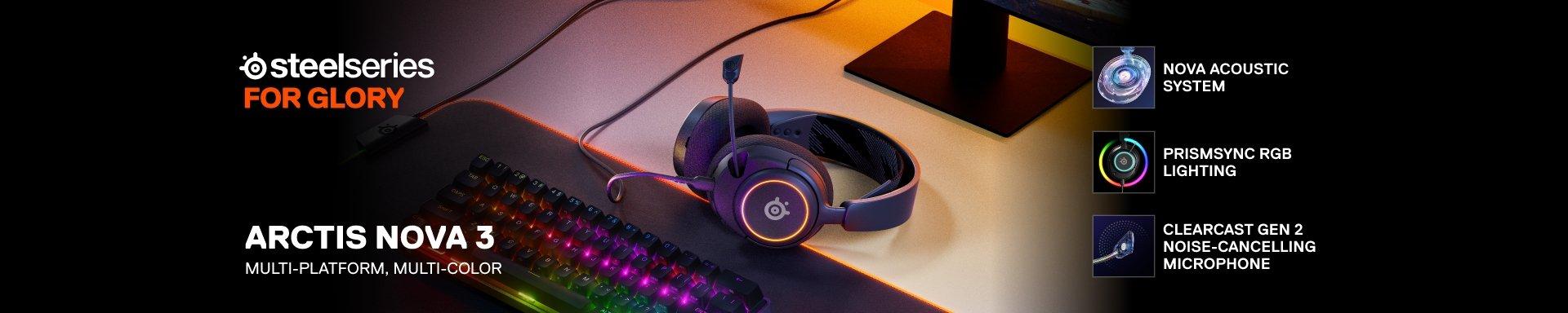 SteelSeries Arctis Nova 3 Wired Gaming Headset - Black