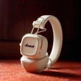 Marshall Major V On-Ear Headphones - Cream| Xcite Kuwait