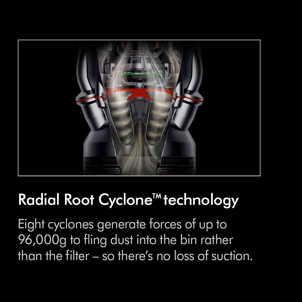 مكنسة كهربائية ديتيكت الجيل الخامس اللاسلكية من دايسون، قدرة 350 واط، سعة 0.77 لتر – بنفسجي - متاجر