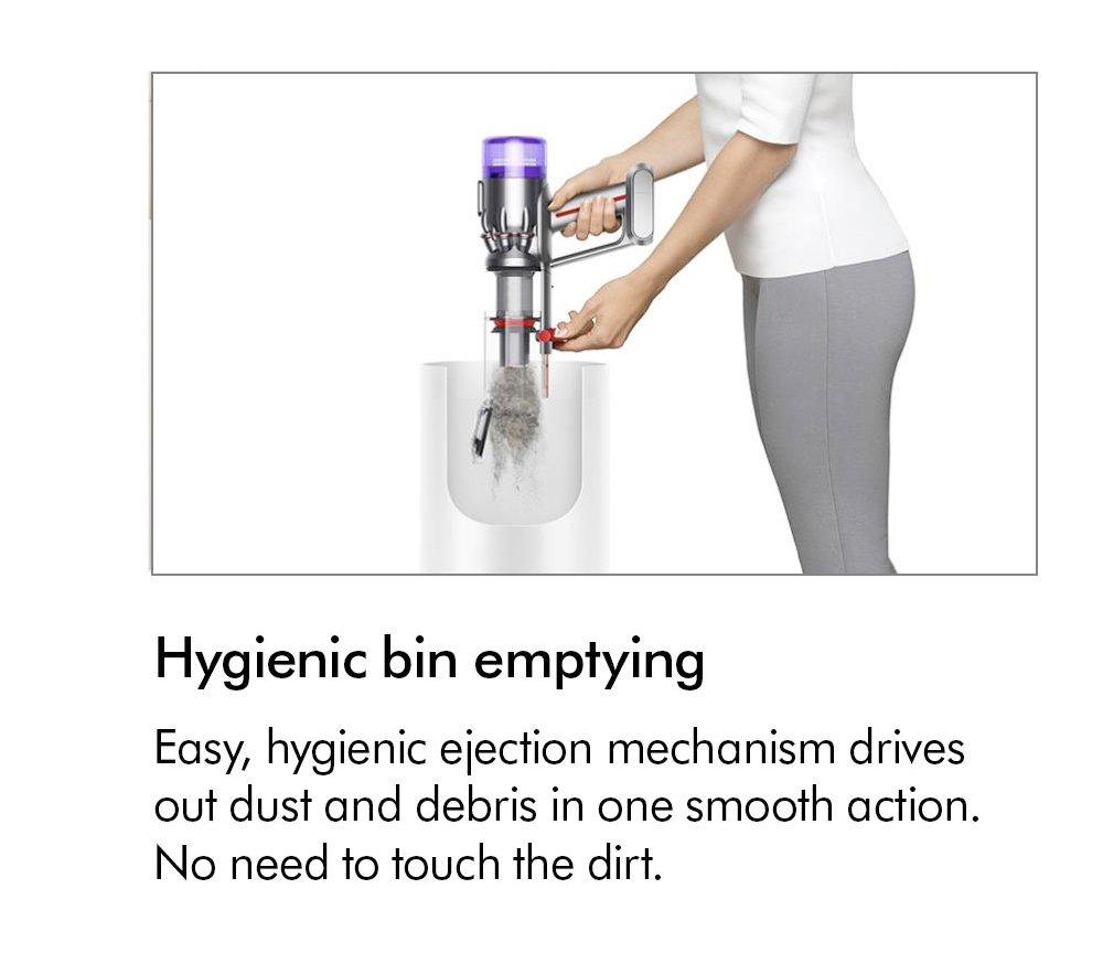 مكنسة كهربائية ديتيكت الجيل الخامس اللاسلكية من دايسون، قدرة 350 واط، سعة 0.77 لتر – بنفسجي - متاجر