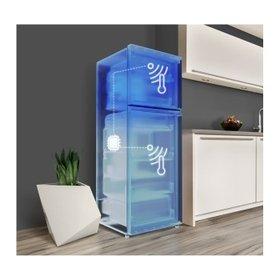 Hitachi Top Freezer Refrigerator 344L 13CFT – Inox| Xcite