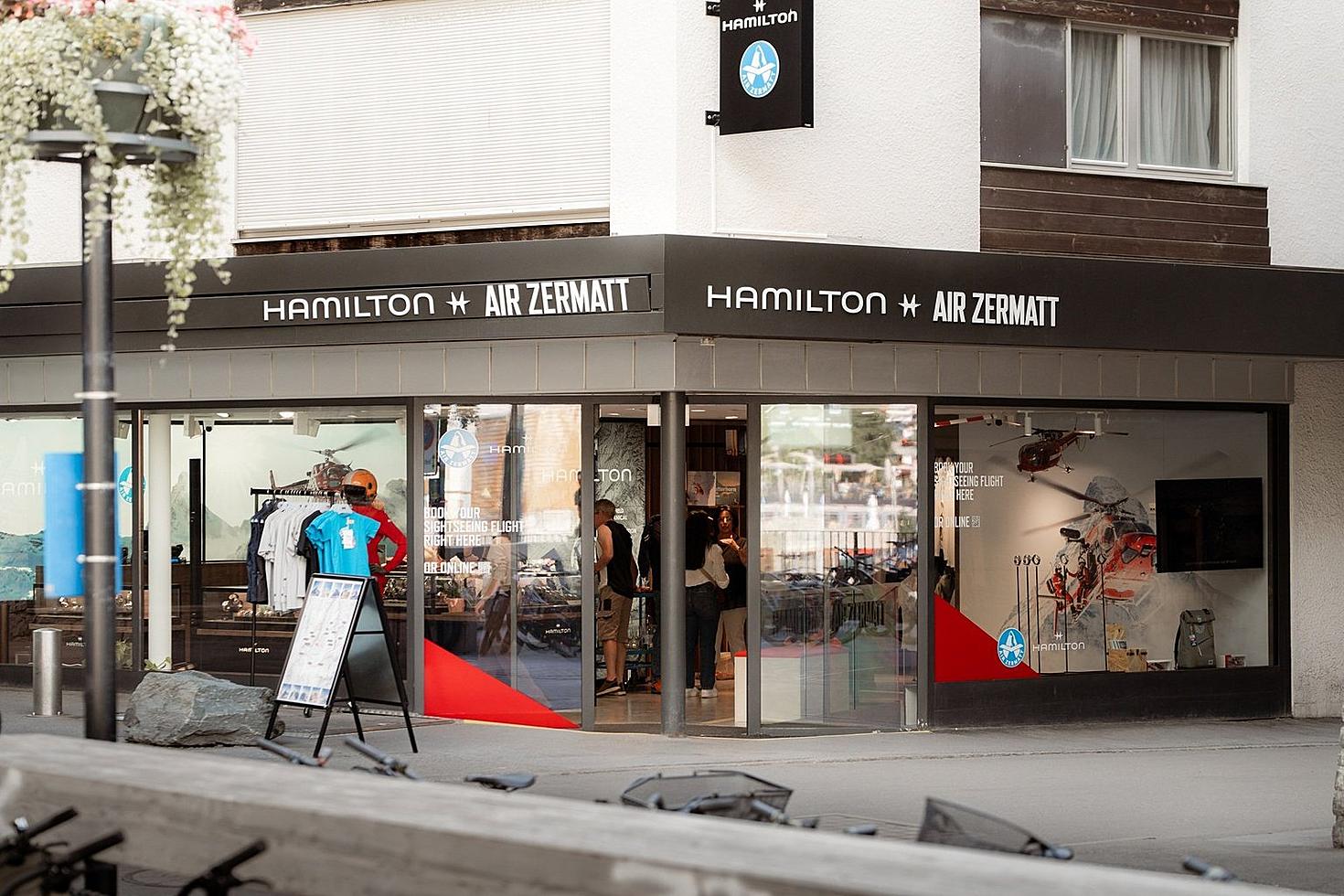 Hamilton x Air Zermatt