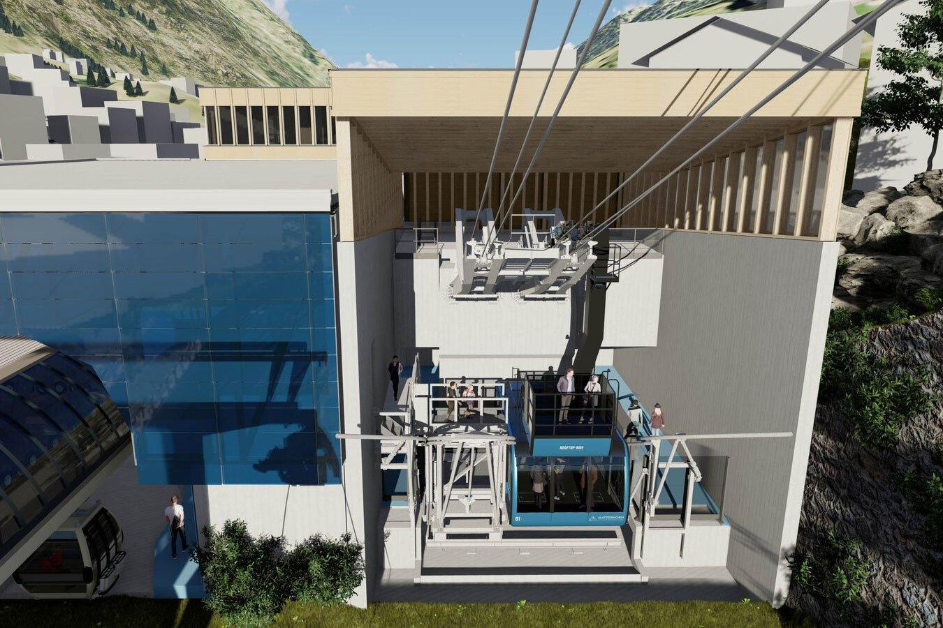 Rooftop-Ride Zermatt – Furi