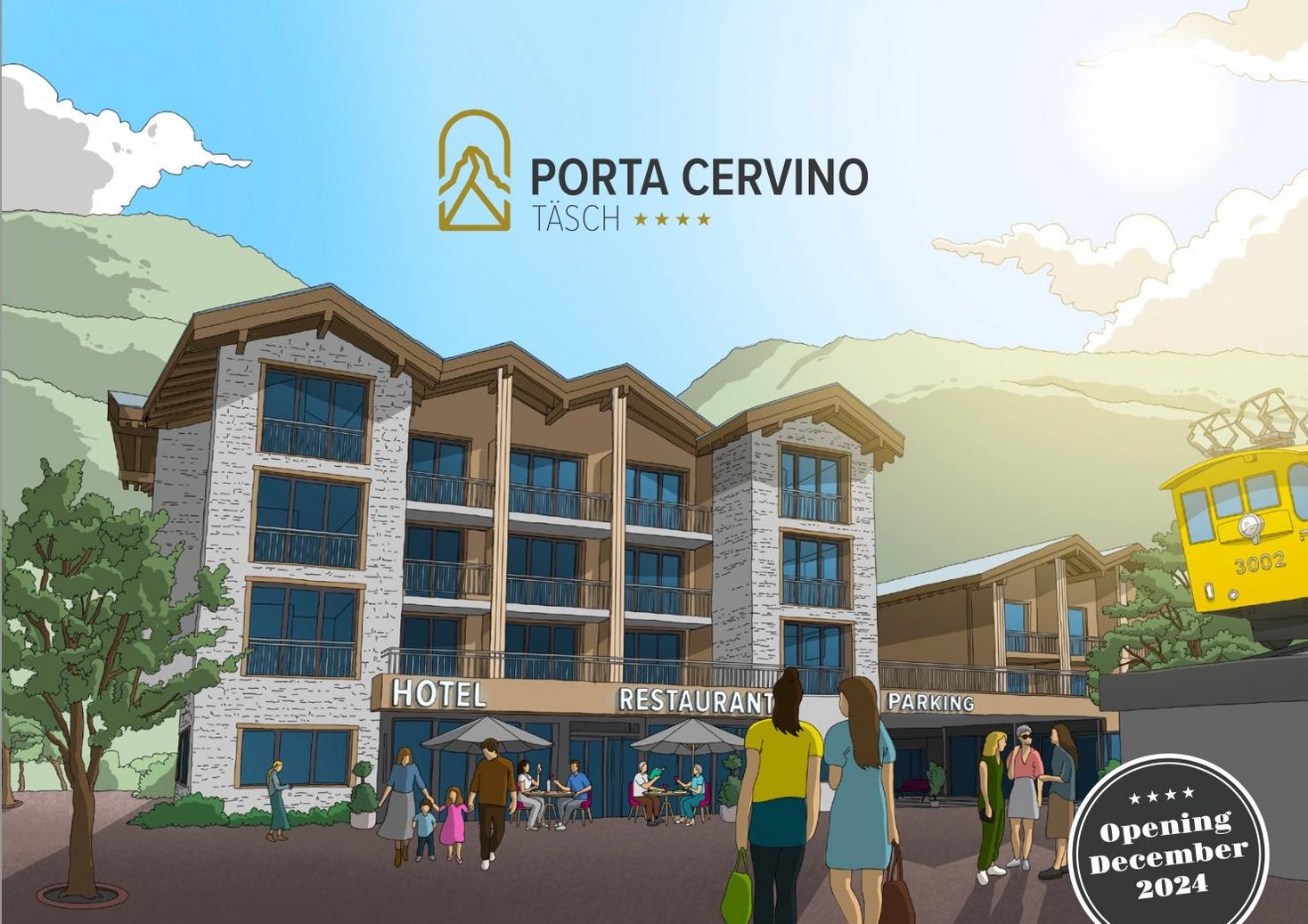 Opening of Porta Cervino Hotel in Täsch