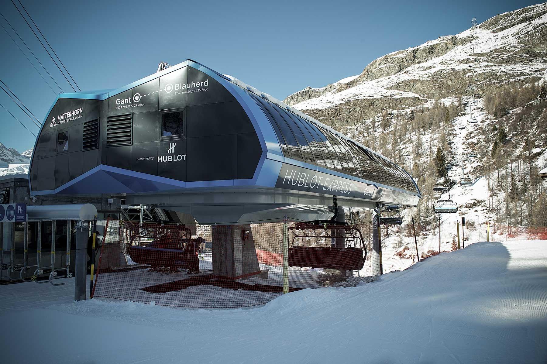 New AURO system for the Hublot-Express chairlift