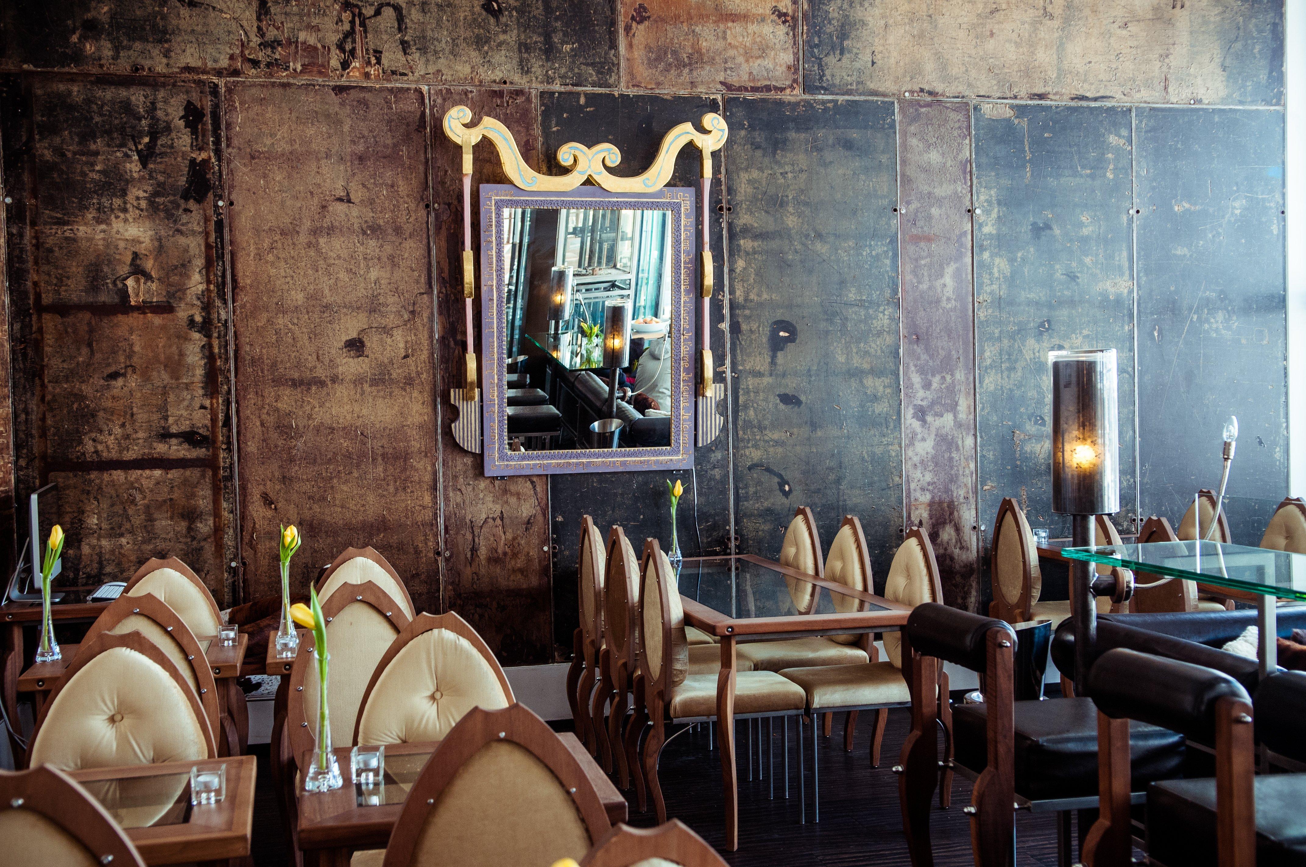 Summer terrace with spectacular selfie spot