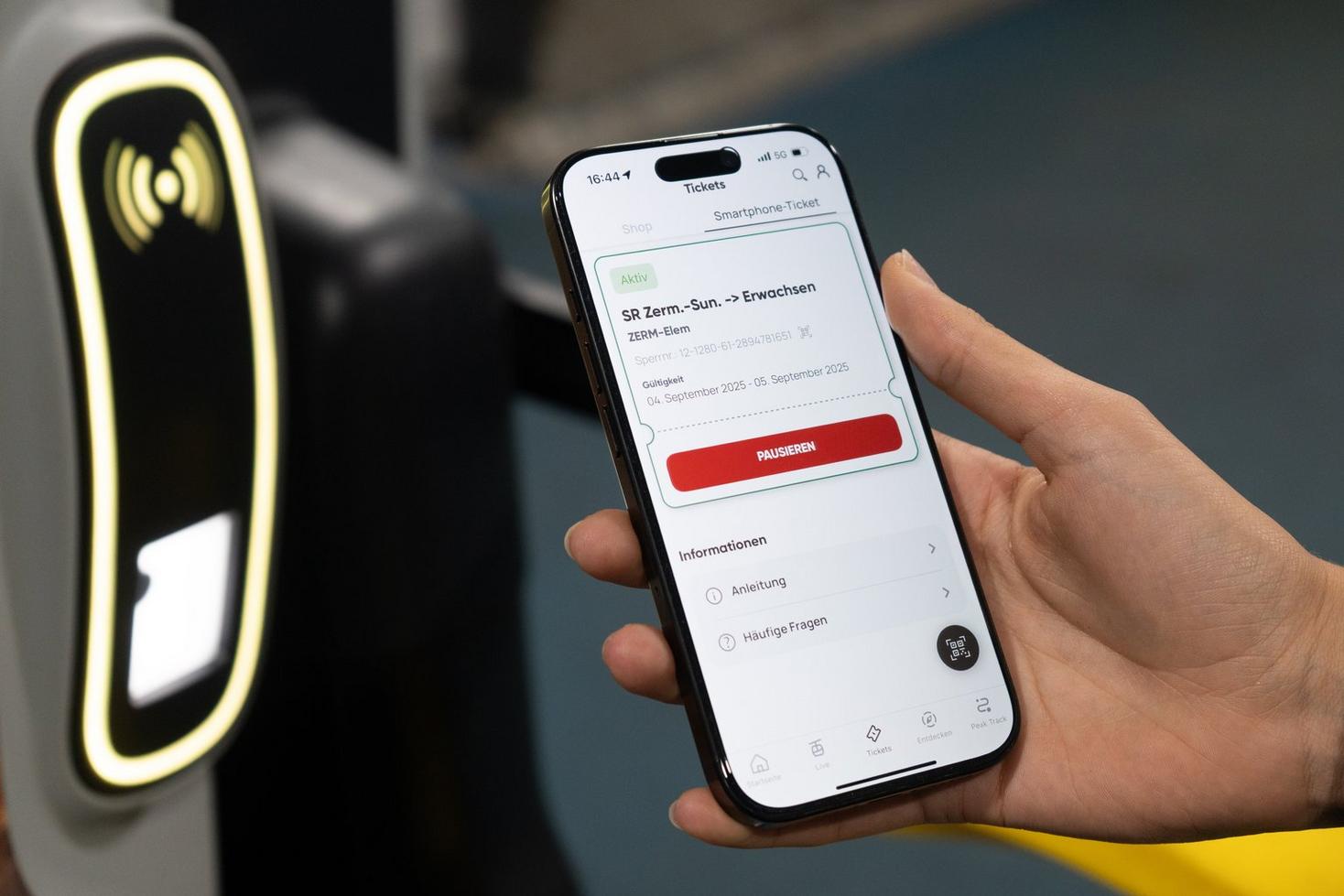 Schweizer Premiere: Zermatt führt das Smartphone-Ticket ein