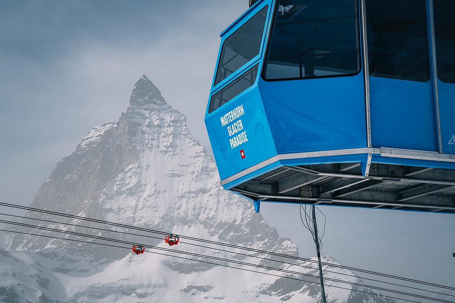 Entièrement modernisée : la télécabine Trockener Steg – Matterhorn Glacier Paradise