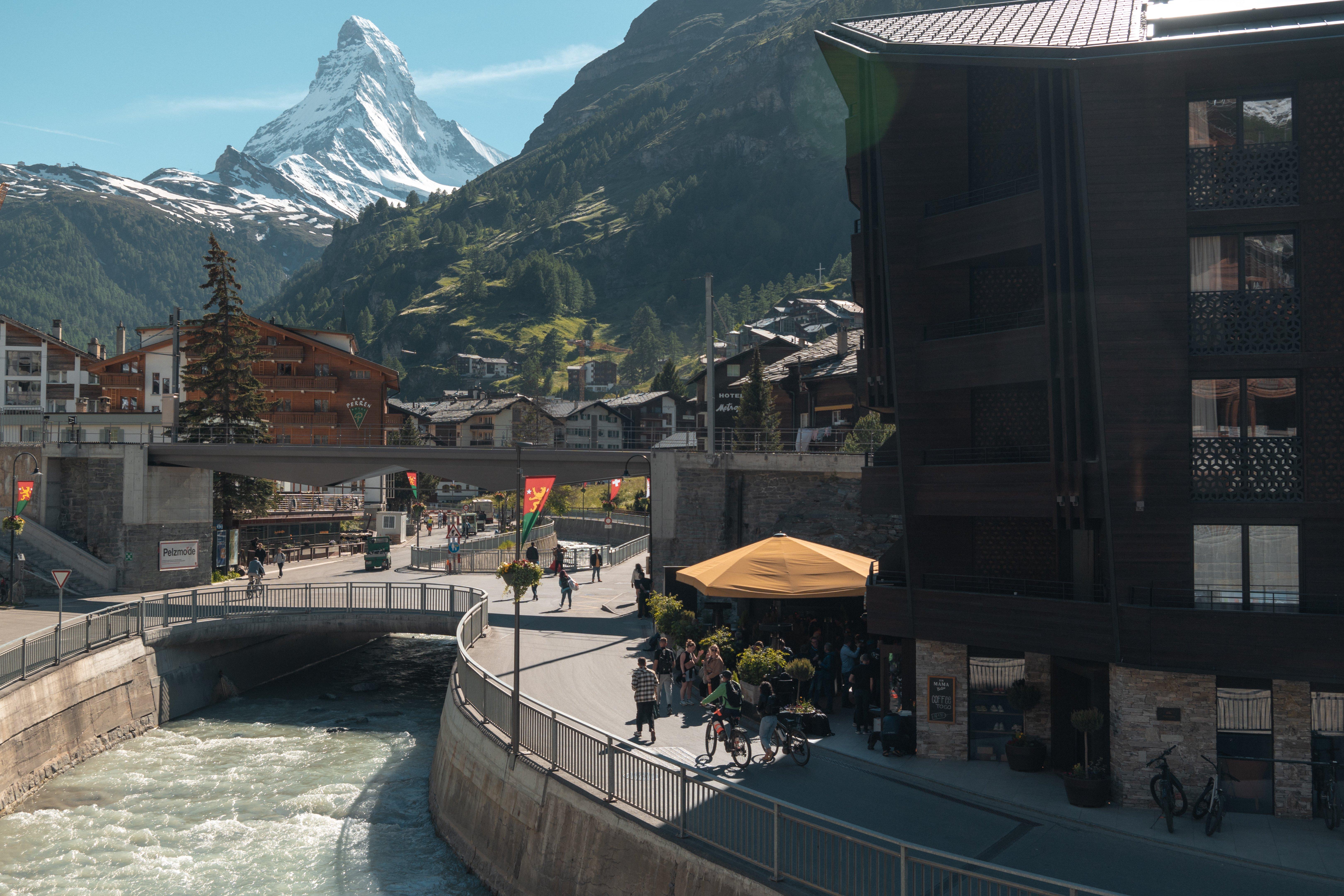 Mama’s Gartenterrasse im Herzen von Zermatt