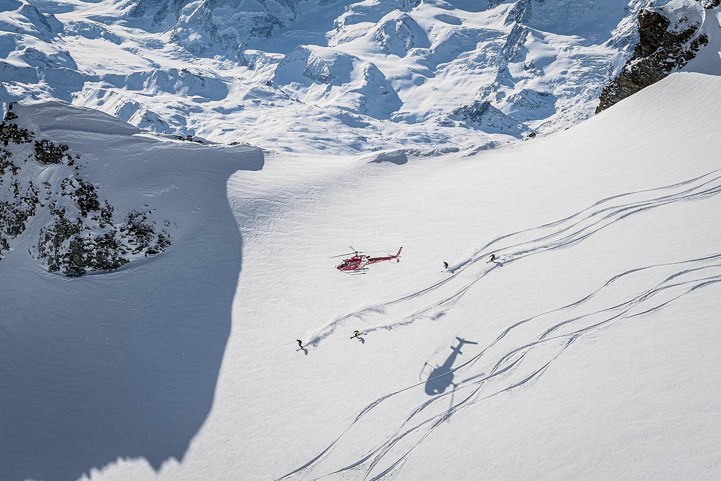 Heliskiing