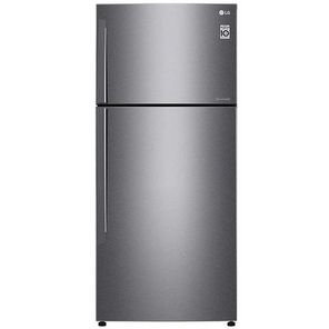 LG 438 Litres Top Freezer Refrigerator GR-C619HLCL Platinum Silver