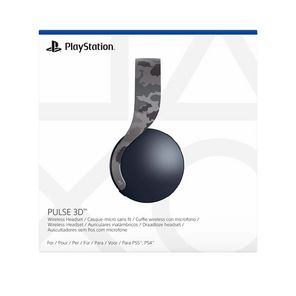 Sony PS5 Pulse 3D Wireless Headset Gray Camouflage