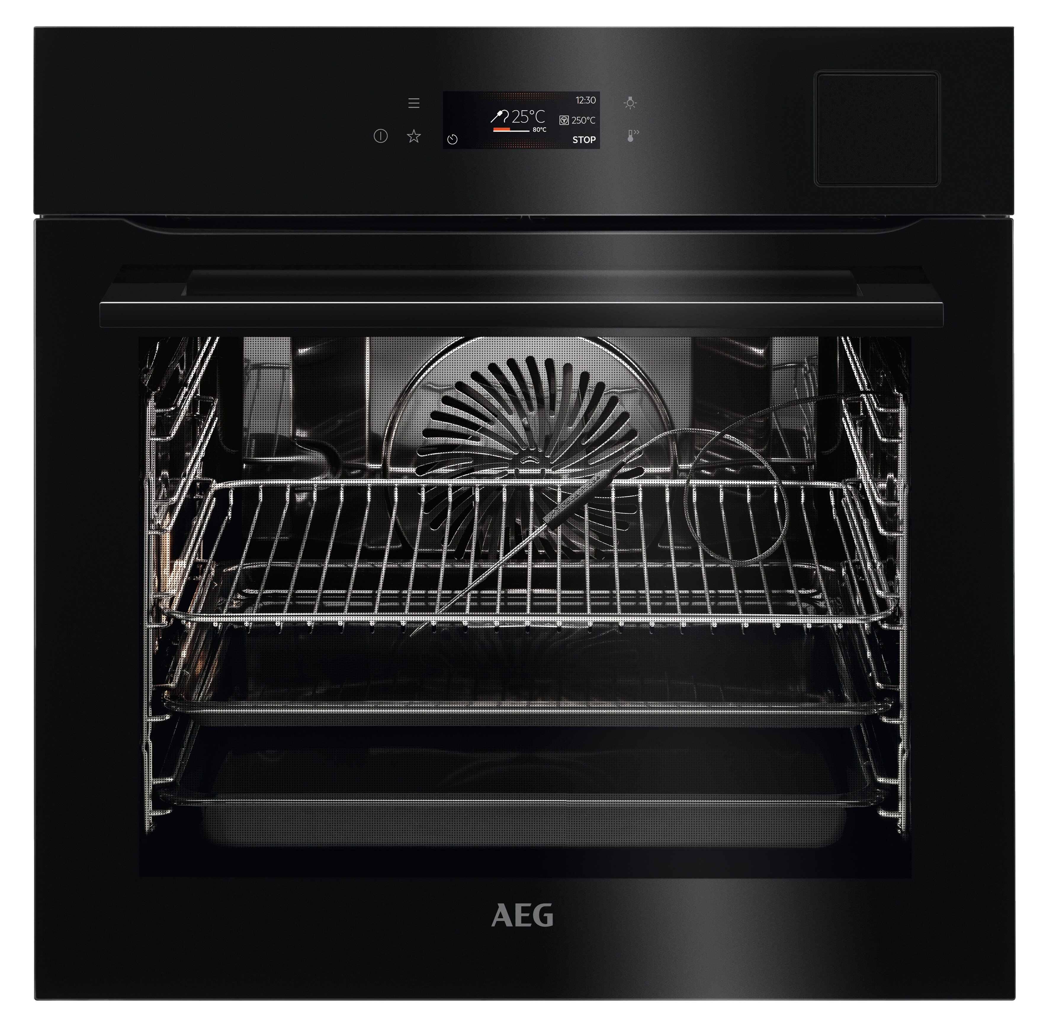 AEG BSK792380B 59.5cm Built In Electric Single Oven - Black