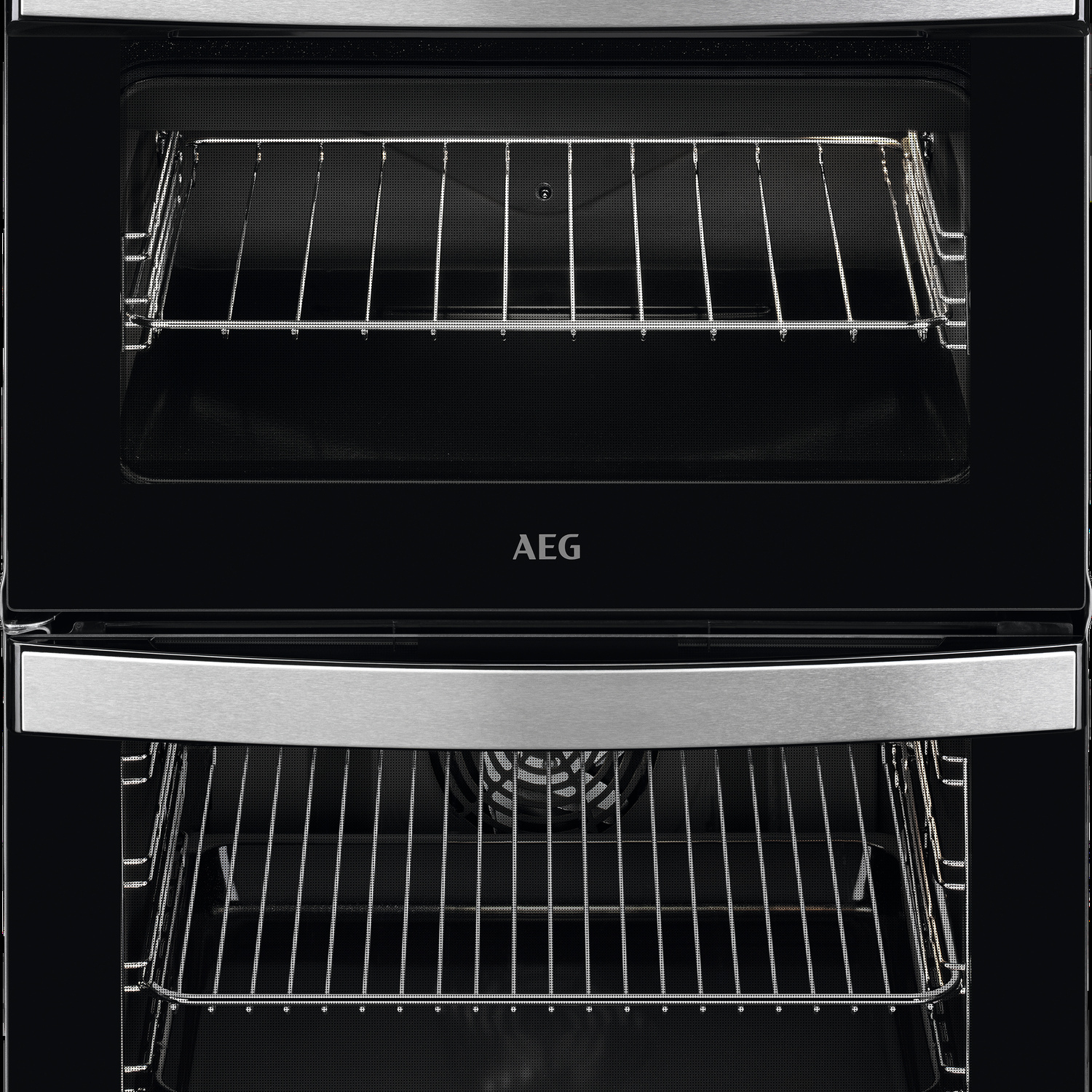 AEG CIB6743ACM 60cm Double Oven Electric Cooker with Induction Hob - Stainless Steel