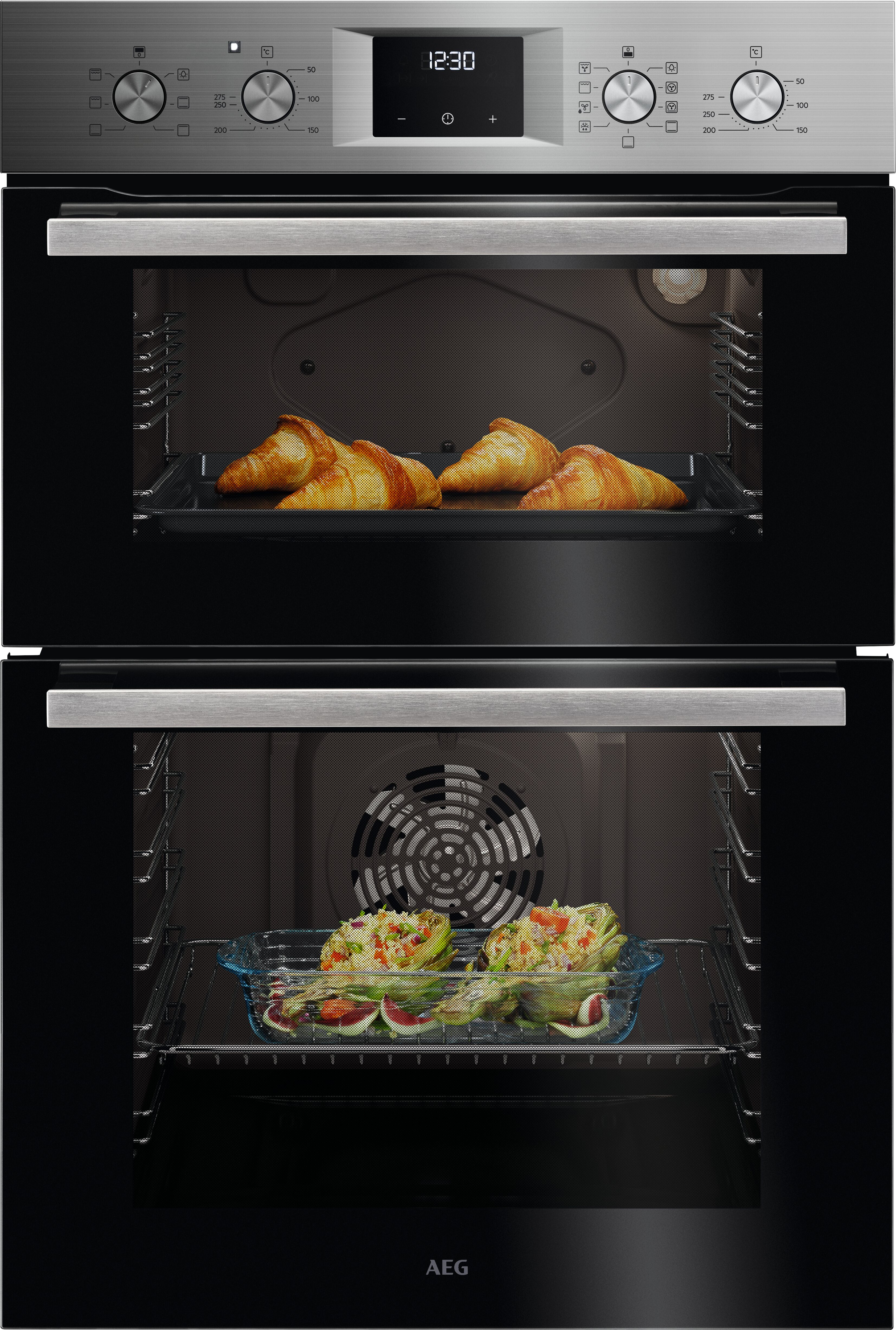 AEG GU5CP20M 59.4cm Built In Multifunction Double Oven