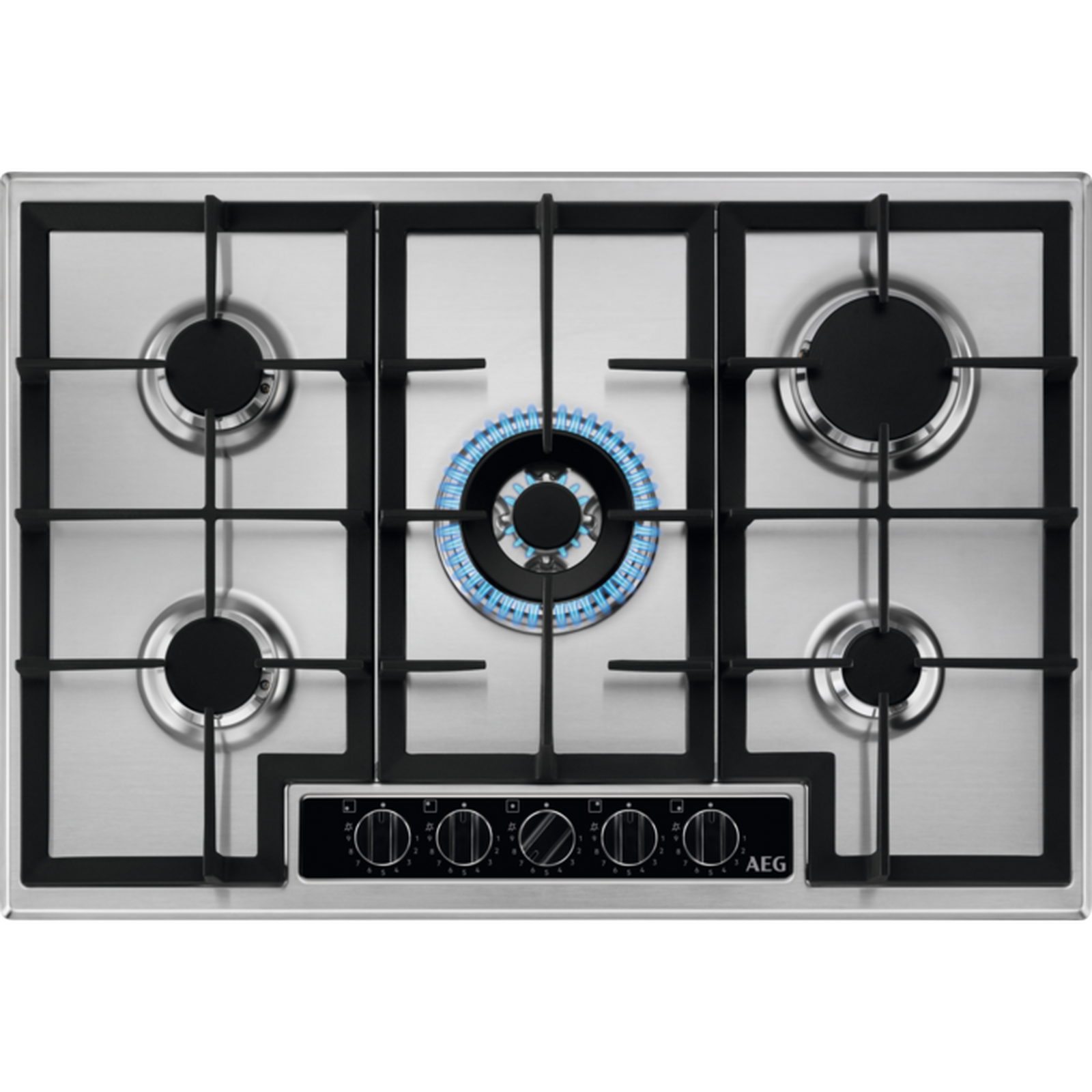75cm Gas Hob - Stainless Steel