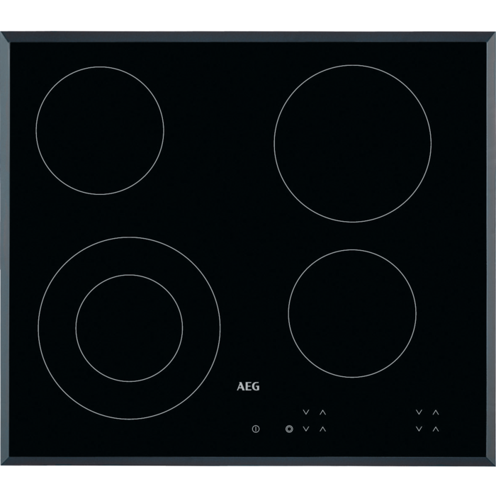 AEG HK624010FB 60cm Ceramic Hob - Black