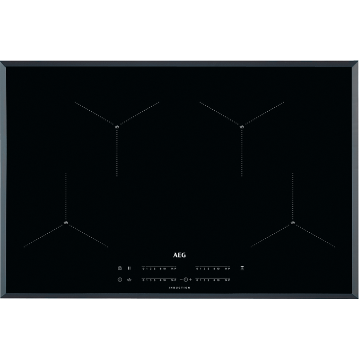 AEG IAE84411FB 80cm Induction Hob - Black