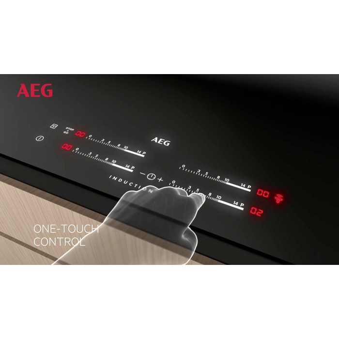 AEG IAX64411CB 59cm Induction Hob - Black